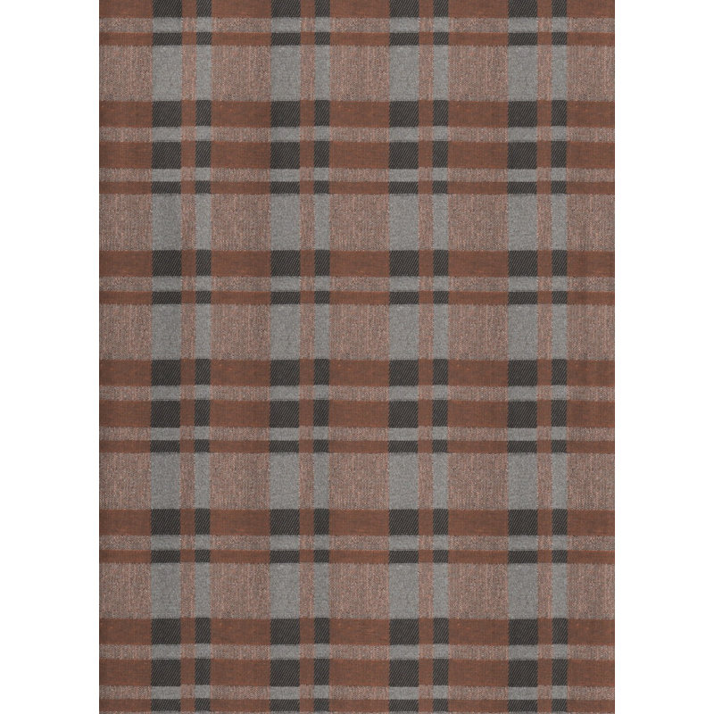 Devore Dining Linen Set, Brown, grey and black