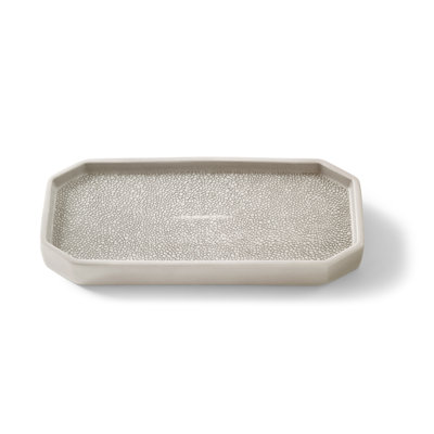 Ariella Porcelain China Bathroom Tray