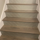 Ornamental Mouldings 7.5'' H x 42'' W x 0.34'' D Wood Stair Riser ...