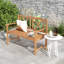 Hoopa Solid Wood Acacia Outdoor Bench
