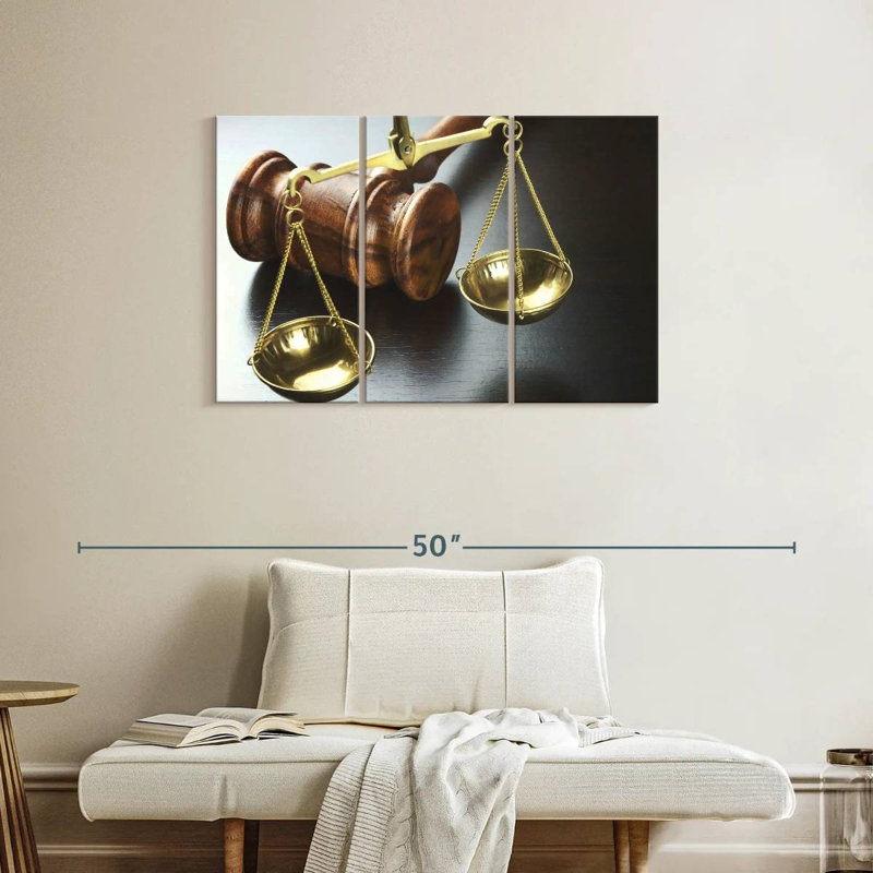 Equality Law, 24" H x 38" W
