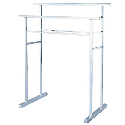 Porte-serviettes autoportant 2 niveaux Kingston Brass Edenscape