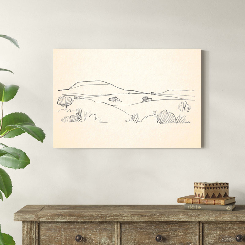 Desert's Edge I, H 24 po x l 36 po x P 1,25 po