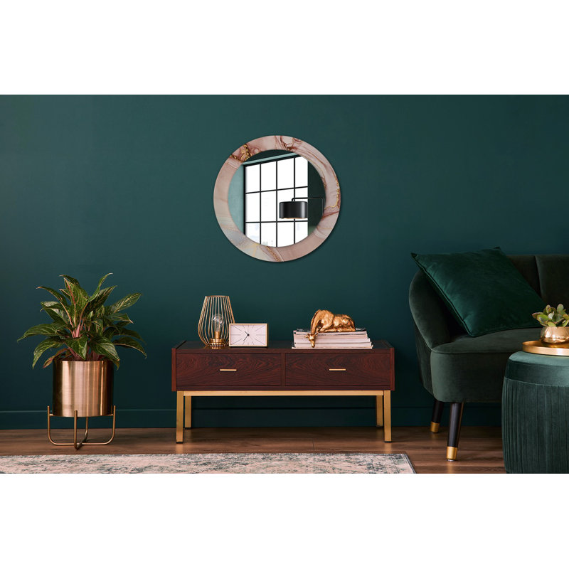 Huldar Glass Flat Wall Mirror