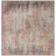 Tapis gris pâle / mauve de style Sud-Ouest Aliesha-May-33000849