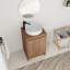 Meuble-lavabo simple 20 po avec lavabo d'art en céramique-131092015