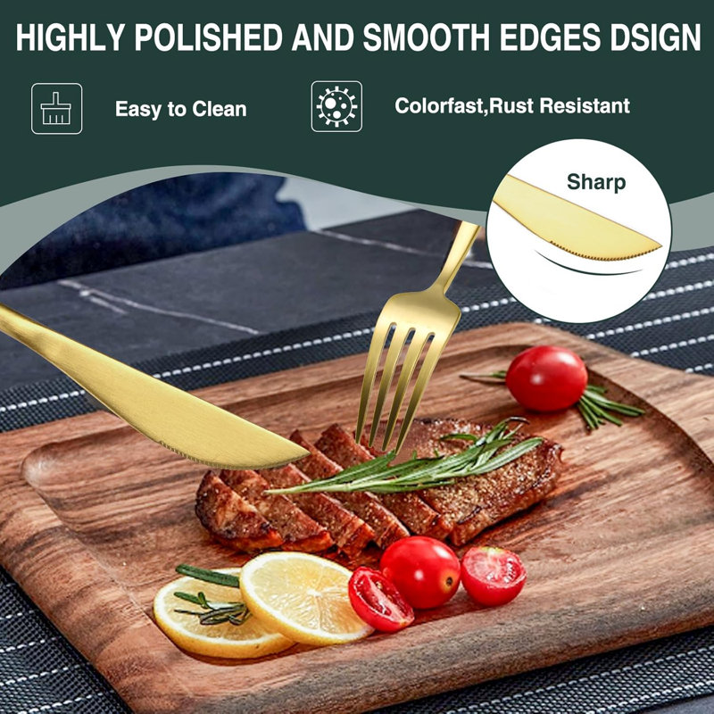 Stainless Steel Silverware Set