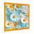 Impression dorée sur toile encadrée sélectionné