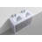 Meraris 48" Double Bathroom Vanity Set-63246073