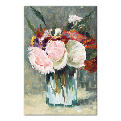 " Vase With Flowers " Painting Print