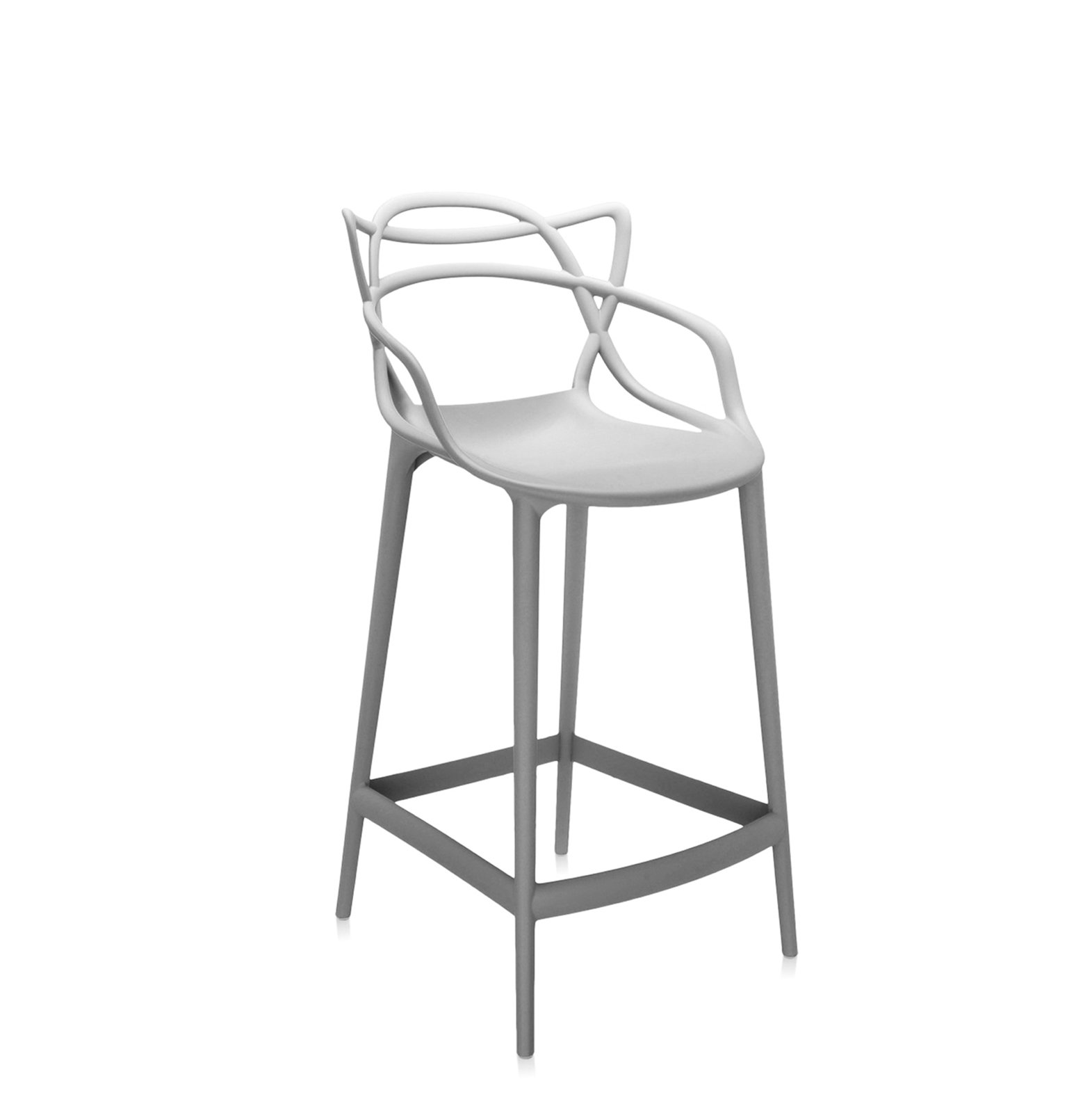 Masters Outdoor Bar Stool, Counter, Gray
