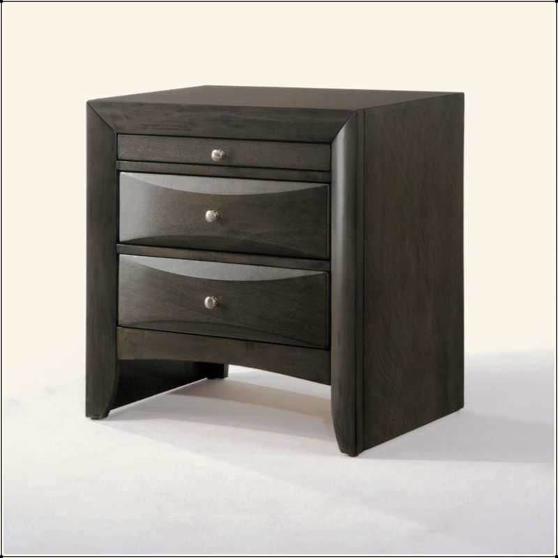 Table de chevet Ireland, Gris