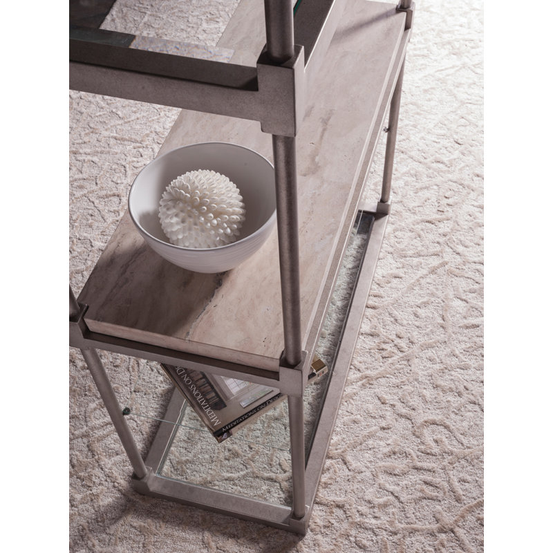 40"W x 16"D x 88"H  5-Tier  Signature Designs Topa Etagere