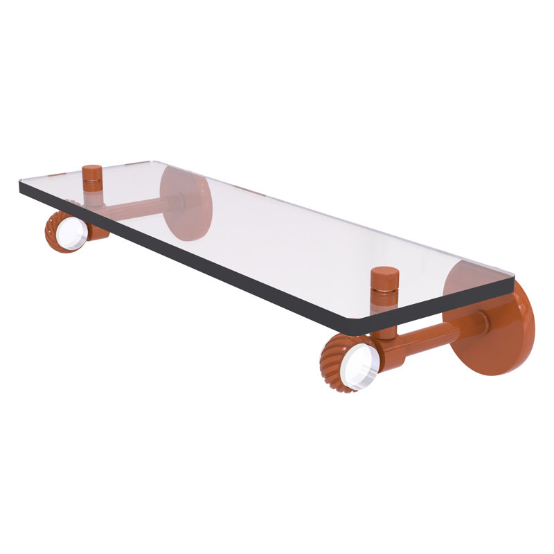 Tablette flottante Clearview, H 3,3 po x l 16 po x P 5,65 po, Étincelle d'automne