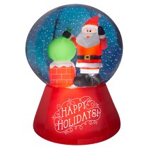 Best Giant Inflatable Snow Globe with Artificial Snowflakes & Snowballs -  PartyFX
