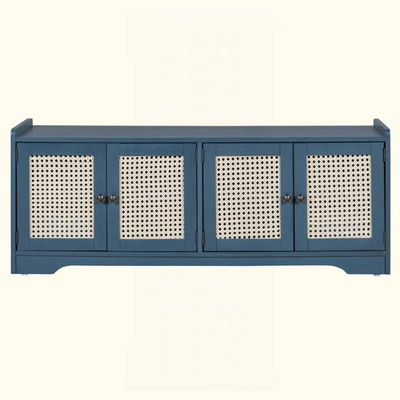 Banc de rangement Rustic, Marine antique