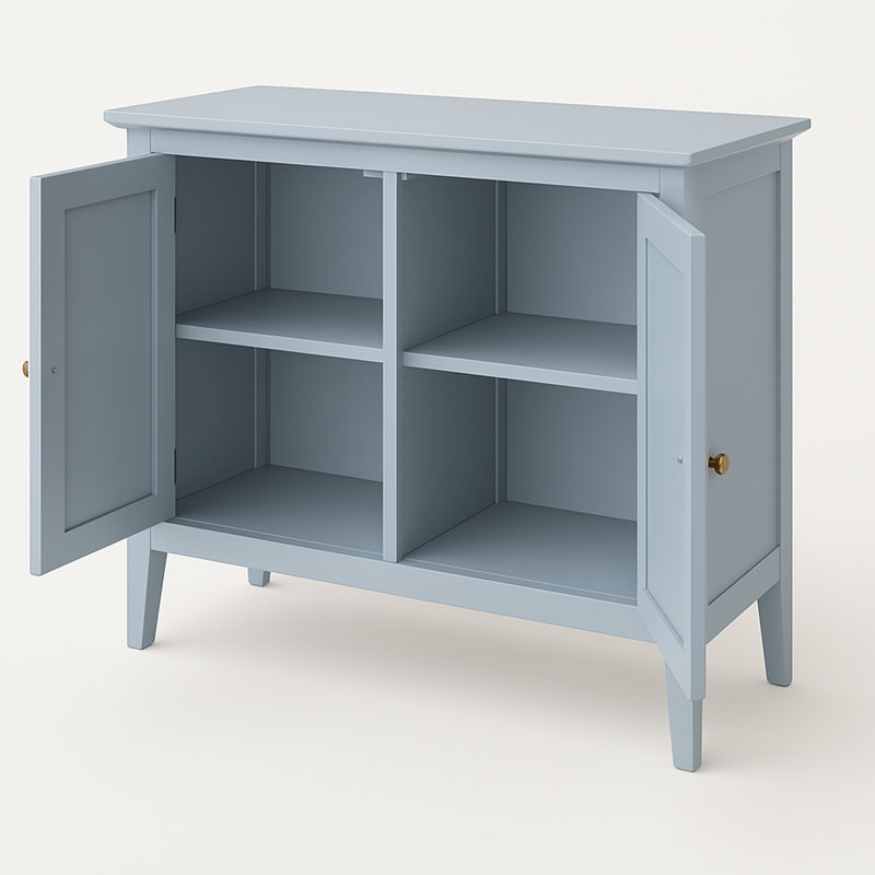 Ajalae 35" Tall 2 Door Accent Cabinet