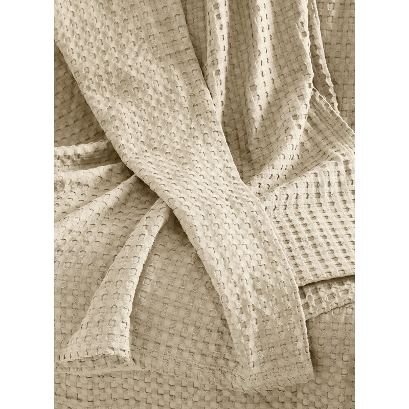 Couverture de lit Brooklyn, Full / Queen Blanket, Kaki