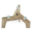 Glass Top Trestle Nesting Tables