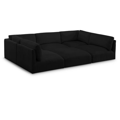 Ivanko Upholstered U-Shaped Sectional Reversible