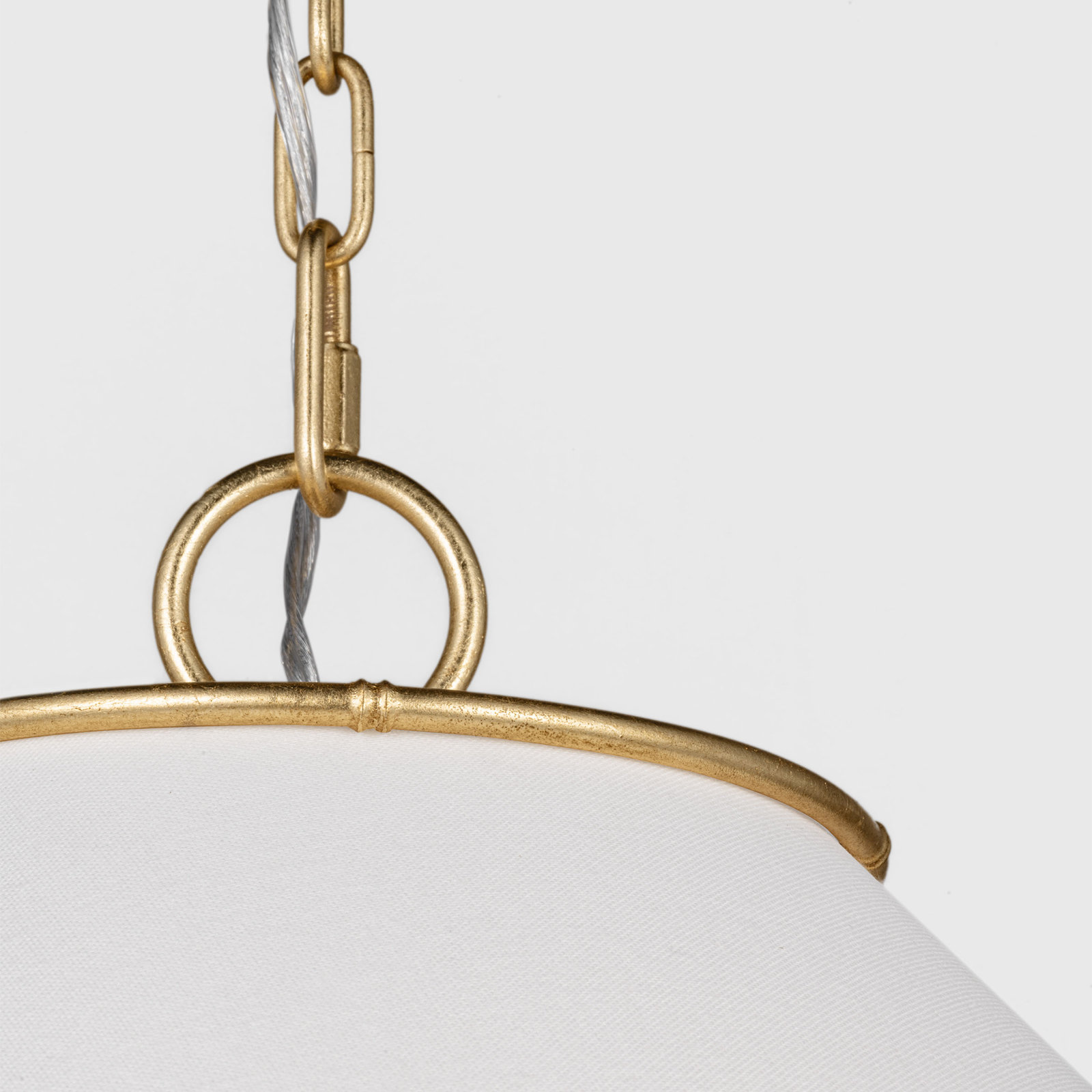 Dimmable 3-Light Pendant, Gild