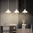 George Oliver 1-Light 11 inch Nickel Modern Single/Shaded Bowl Pendant for Kitchen Island-1842879531