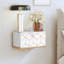 Ritvik 39cm W Solid + Manufactured Wood Bedside Table