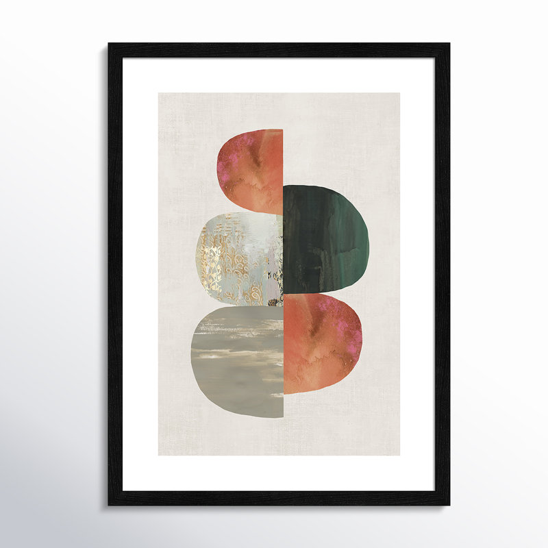 Evolving Energy II by Tom Reeves - Print, Framed Print, 23" H x 17" W, Gold Bead