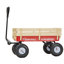 Wagon pour enfants: chariot tout-petit à tirer avec panneaux en bois, poignée pratique et capacité de poids de 330 lb.