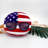 7.9-Inch Patriotic Themed Soft Plush Pillow, US Flag & Sunglasses Novelty Graphic, Home & Car Decor Ornament-135235922