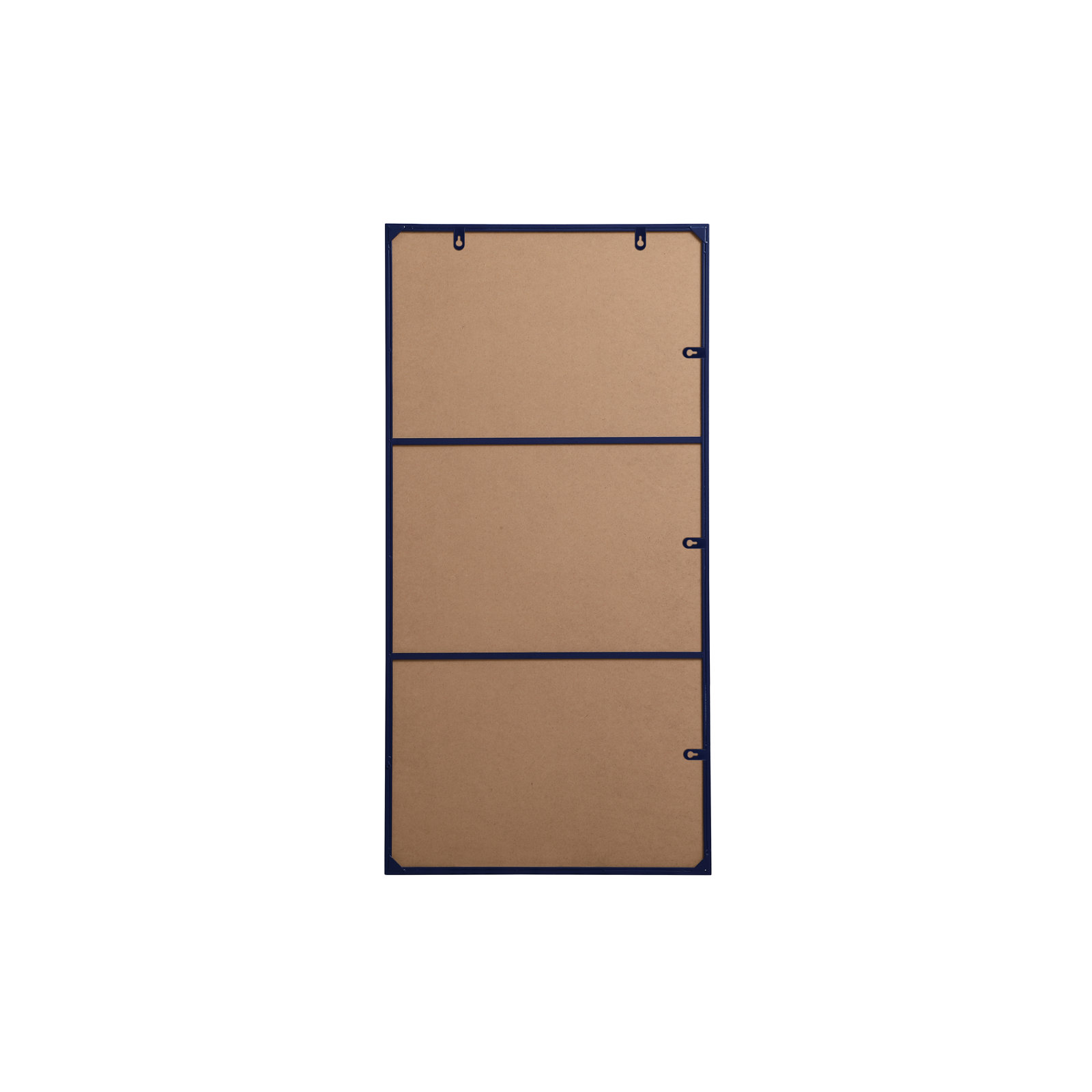 Sabine Metal Rectangle Wall Mirror, 60" x 30", Blue