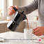 Cafetière Moka Espresso, 6 tasses / 10 oz, cafetière italienne pour le café cubain, aluminium très épais, poignée résistante à la chaleur, cafetière Greca Magefesa Kenia Noir-15270164-129392567