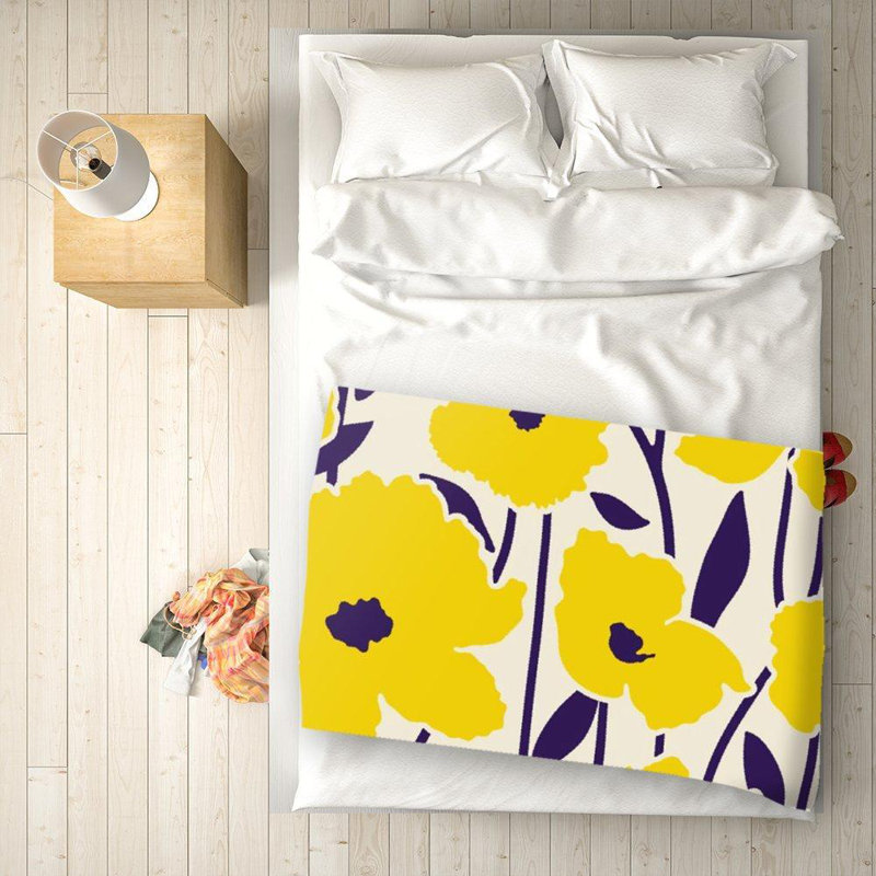 Gussie Plain Weave / Muslin Throw Blanket