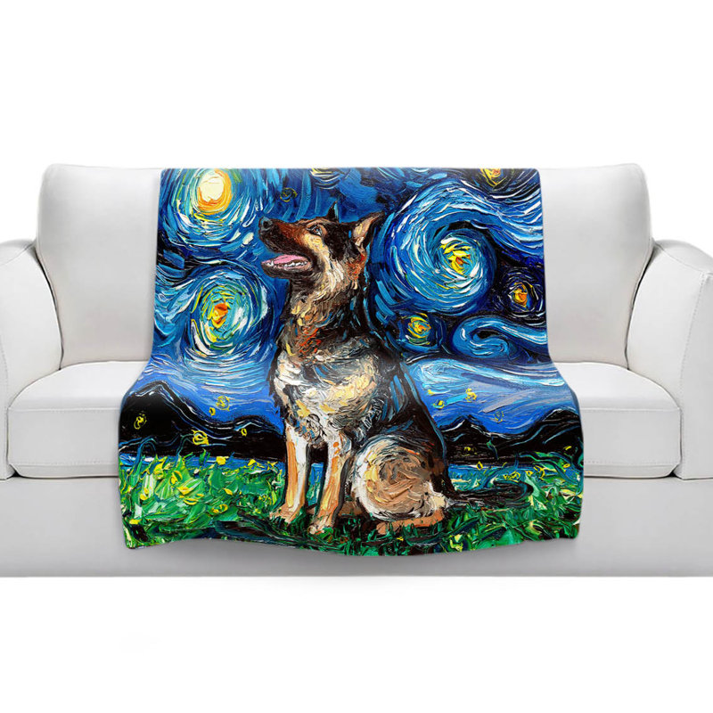 Hand Woven Throw Blanket, 68" x 80"