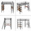 Lit mezzanine simple pour enfants
