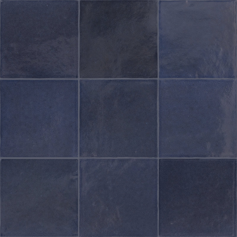 Carreau de céramique 4 "x 4" Itona, Porcelaine fine