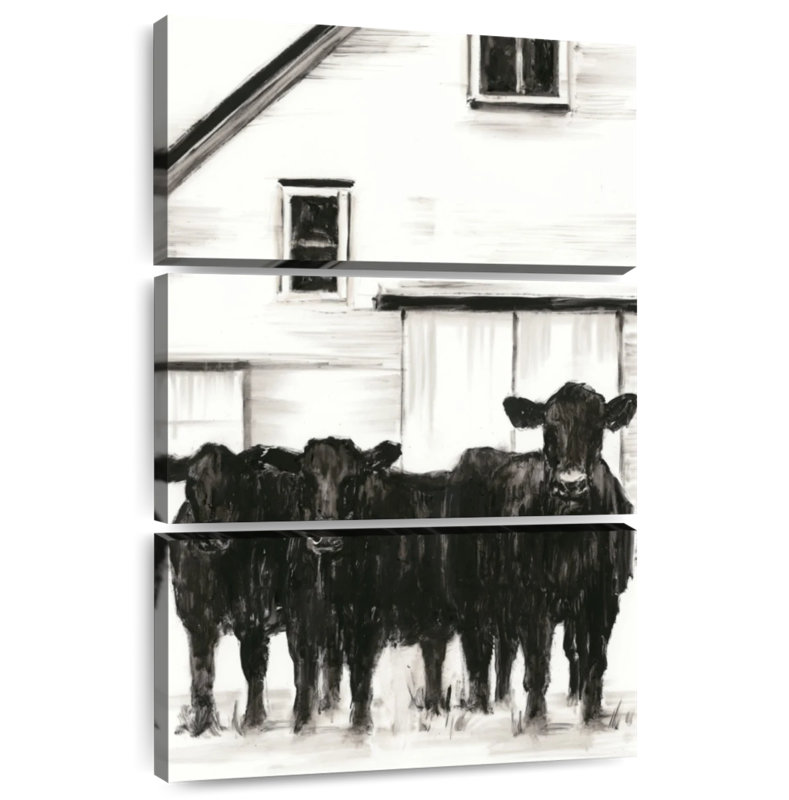 Brampt Standing Around I, 50" H x 32" W