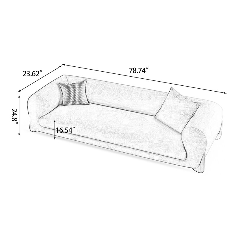 Banc rembourré, Gris