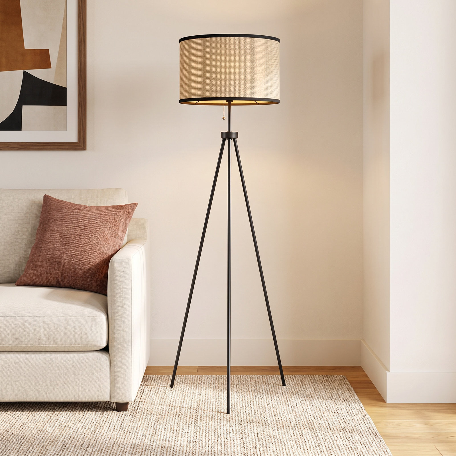 Isadora 58.5 " Dimmable Floor Lamp