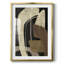 «Retro Form Collage I», impression encadrée