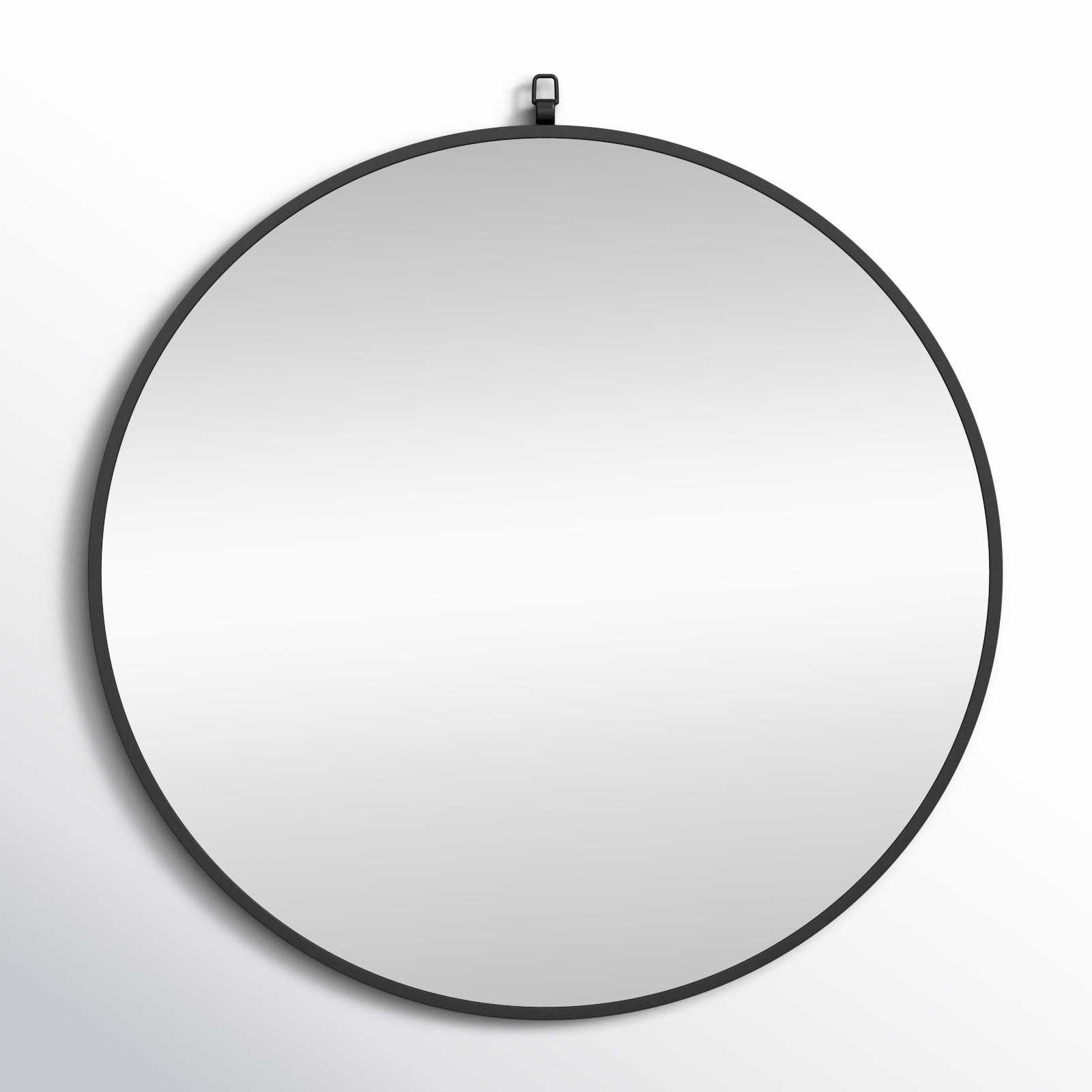 Cassie Accent Mirror, Black, 42" x 42"