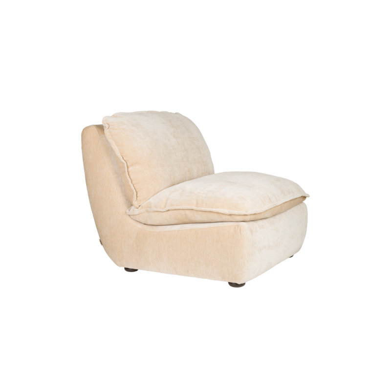Méridienne d'appoint 32 po, Beige