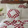 Irish Chain Red Cotton Quilt