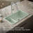 Iron Tones 33" L x 18.75" W Large/Medium Double-Bowl Kitchen Sink-98419535
