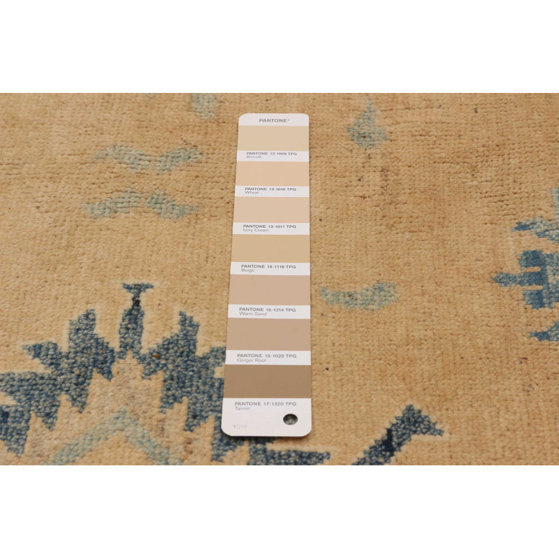 Aleeka One-of-a-Kind Rectangle 9'11" X 14'2" 1990's Wool Area Rug