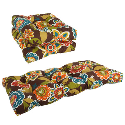 Blazing Needles 3 - Piece Cushion by Red Barrel Studio