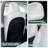 Faux Leather Car Seat Covers Front Set Custom Fit For Tesla Model-91873550