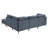 Ashiyah Upholstered L-Shaped Sectional Reversible-297490057