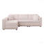 Canapé modulaire 3 personnes Soft - Design très confortable et distinctif-2062933475