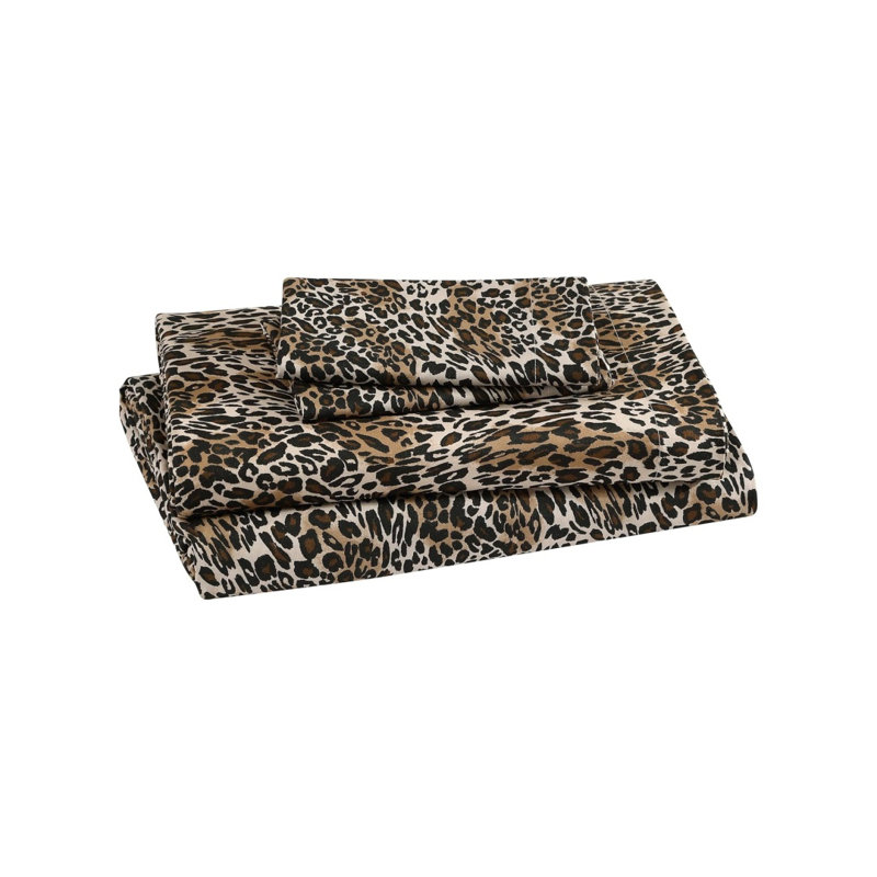 L'ensemble de draps en microfibre Beatrice Home Fashions, doux, confortable et facile d'entretien, comprend 1 drap-housse avec des poches profondes de 12 po, 1 drap plat, taie d'oreiller, grand